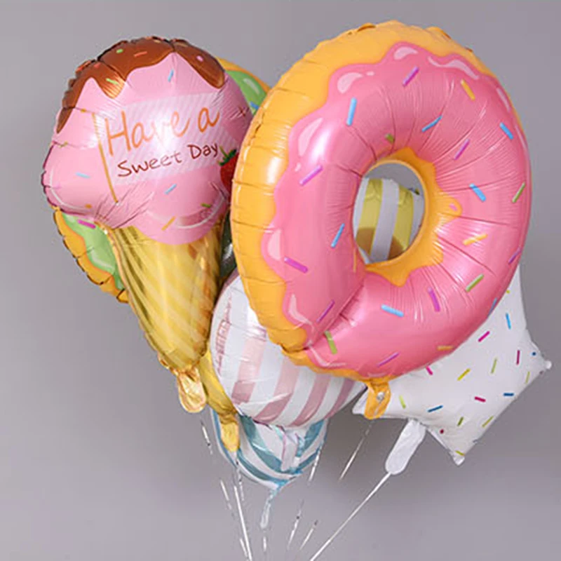 Donut Theme Party Decoration Balloons Ice Cream Helium Globos Number Foil Balloon Baby Shower Wedding Birthday Party Decorations
Donut Theme Party Decoration Balloons Ice Cream Helium Globos Number Foil Balloon Baby Shower Wedding Birthday Party Decorations