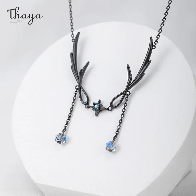 Thaya Vintage Pendant Necklaces For Women Feather Original Design Ctystal Necklace Choker Tassel Fine Jewelry Birthday Gifts
Thaya Vintage Pendant Necklaces For Women Feather Original Design Ctystal Necklace Choker Tassel Fine Jewelry Birthday Gifts