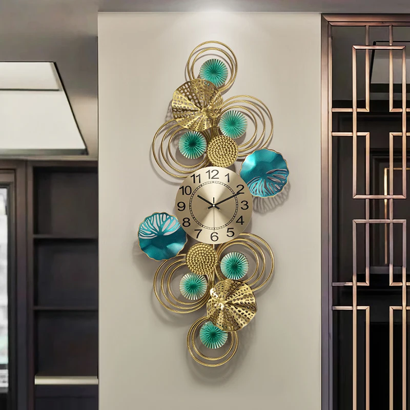 Creative Large Wall Clocks Metal Chinese Luxury Silent Quartz Modern Art Wall Clocks Living Room Reloj Pared Home Decor DG50WC
Creative Large Wall Clocks Metal Chinese Luxury Silent Quartz Modern Art Wall Clocks Living Room Reloj Pared Home Decor DG50WC