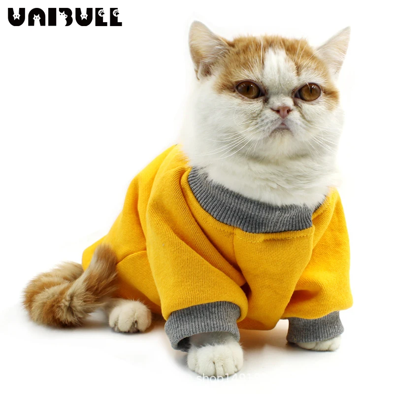UNIBULL Autumn and Winter Cat Clothes plus Velvet Warmth Thick Two-legged Clothes Blue Cat Kitten Cat Small Milk Cat Pet Clothes
UNIBULL Autumn and Winter Cat Clothes plus Velvet Warmth Thick Two-legged Clothes Blue Cat Kitten Cat Small Milk Cat Pet Clothes