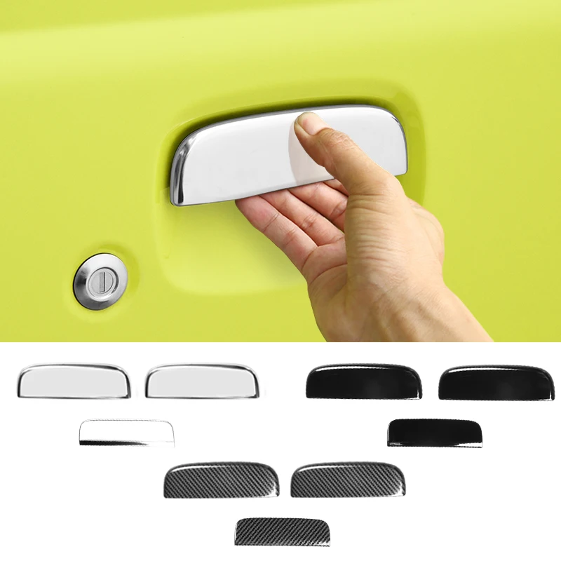 Front Rear Door Handle Cover Decoration For Suzuki Jimny JB64 JB74 2019 2020 Exterior Trim Car Accessories Carbon Fiber Texture
Front Rear Door Handle Cover Decoration For Suzuki Jimny JB64 JB74 2019 2020 Exterior Trim Car Accessories Carbon Fiber Texture