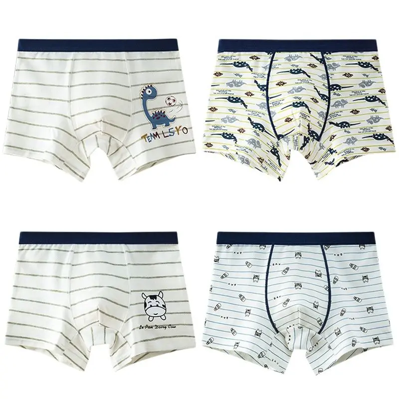 Boys' Underwear Children's Underwear Boxer Briefs Short Panies Cotton BLHZY-B-35-4P
Boys' Underwear Children's Underwear Boxer Briefs Short Panies Cotton BLHZY-B-35-4P