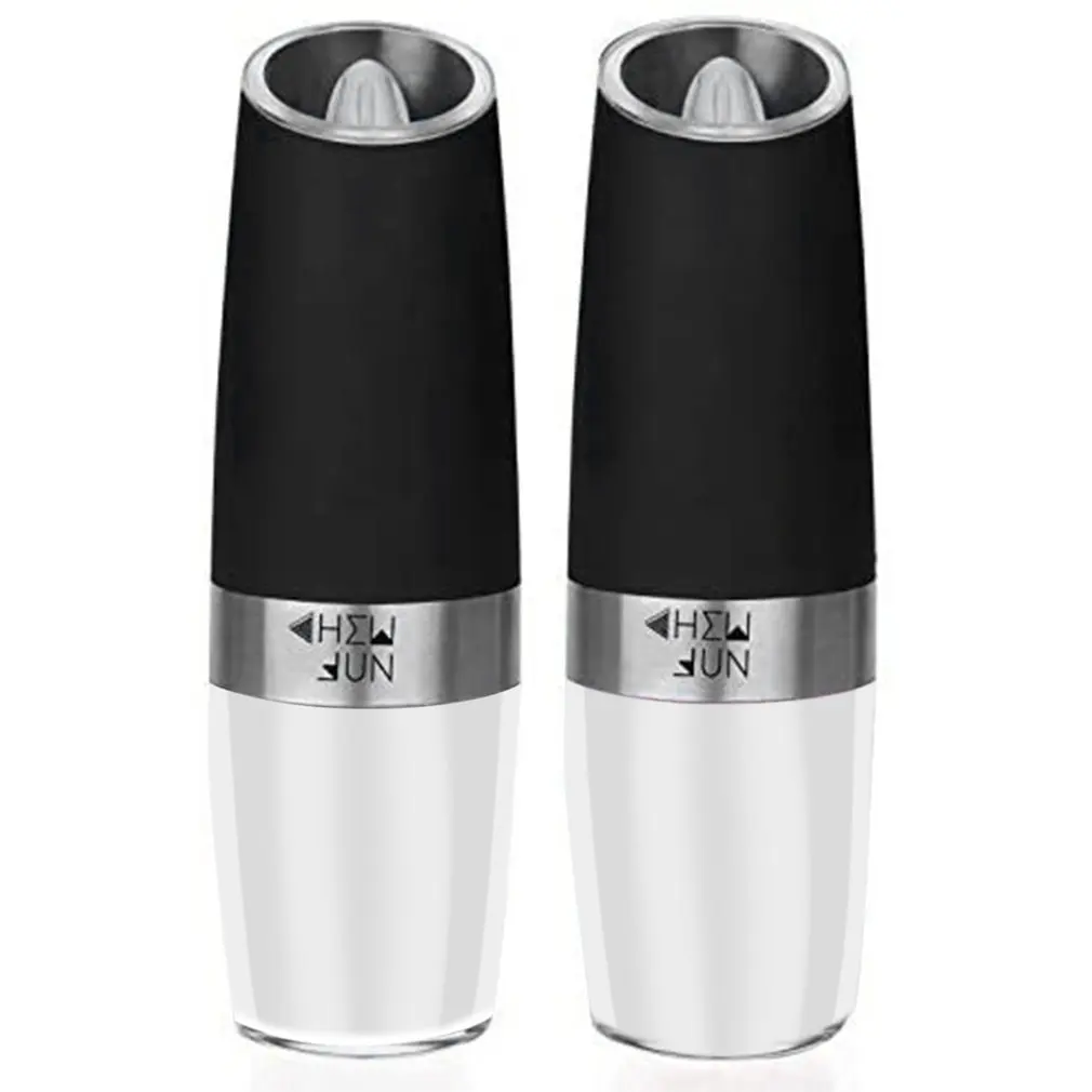 2PCS/SET Durable Electric Automatic Mill Pepper And Salt Grinder Peper Spice Grain Mills Porcelain Grinding Kitchen Tools
2PCS/SET Durable Electric Automatic Mill Pepper And Salt Grinder Peper Spice Grain Mills Porcelain Grinding Kitchen Tools