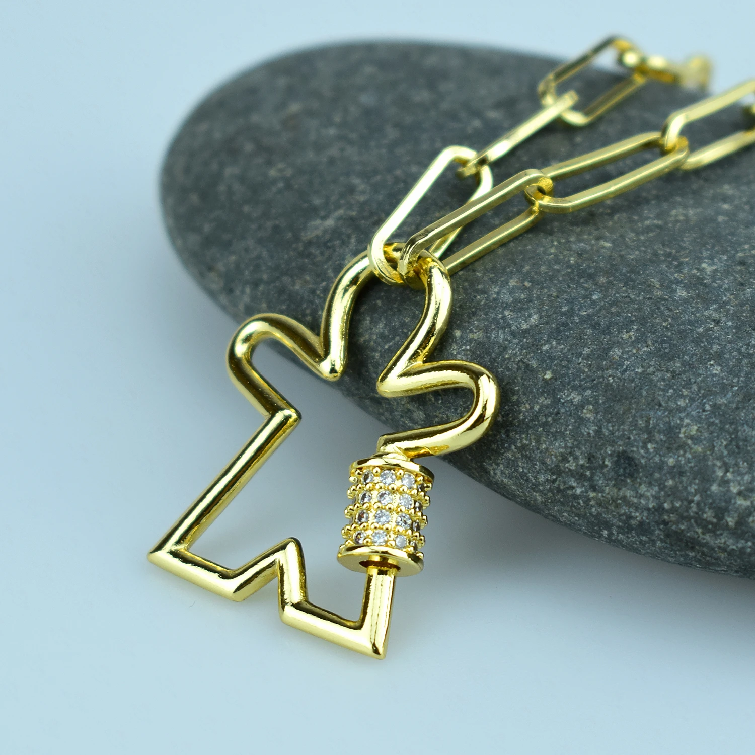 Golden Necklace AAA Zirconia Girl Boy Pendant Necklace Link Zircon Clasp Necklace Pendant Necklace Metal Chain Necklace
Golden Necklace AAA Zirconia Girl Boy Pendant Necklace Link Zircon Clasp Necklace Pendant Necklace Metal Chain Necklace