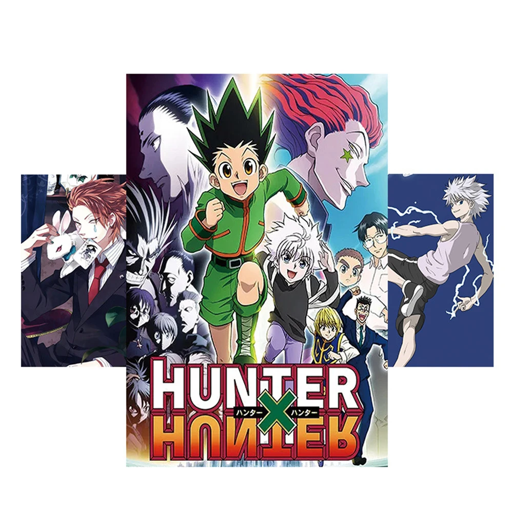 Японское аниме Hunter x охотничий плакат, домашний декор, Настенный декор для спальни, художественное украшение Hunter x Hunter, шелковая картина из т...
Японское аниме Hunter x охотничий плакат, домашний декор, Настенный декор для спальни, художественное украшение Hunter x Hunter, шелковая картина из т...
