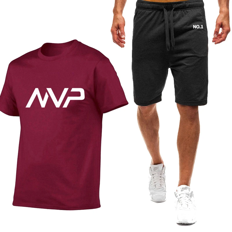 Ensemble de sport de marque pour hommes, survtement manches courtes, t-shirt, 2 pices, mode t 2021
Ensemble de sport de marque pour hommes, survtement manches courtes, t-shirt, 2 pices, mode t 2021