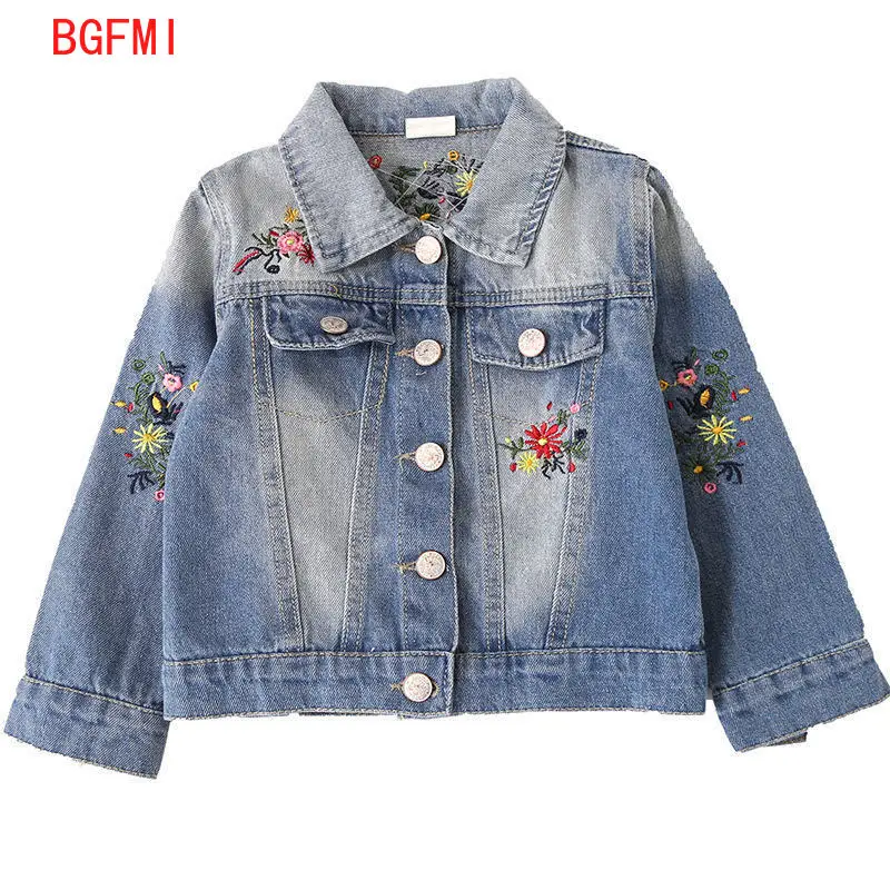 Kids Girls Casual Jacket Spring Fall Baby Girls Denim Jackets Coats Flower Embroidery Girl Fashion Children Outwear Coat
Kids Girls Casual Jacket Spring Fall Baby Girls Denim Jackets Coats Flower Embroidery Girl Fashion Children Outwear Coat