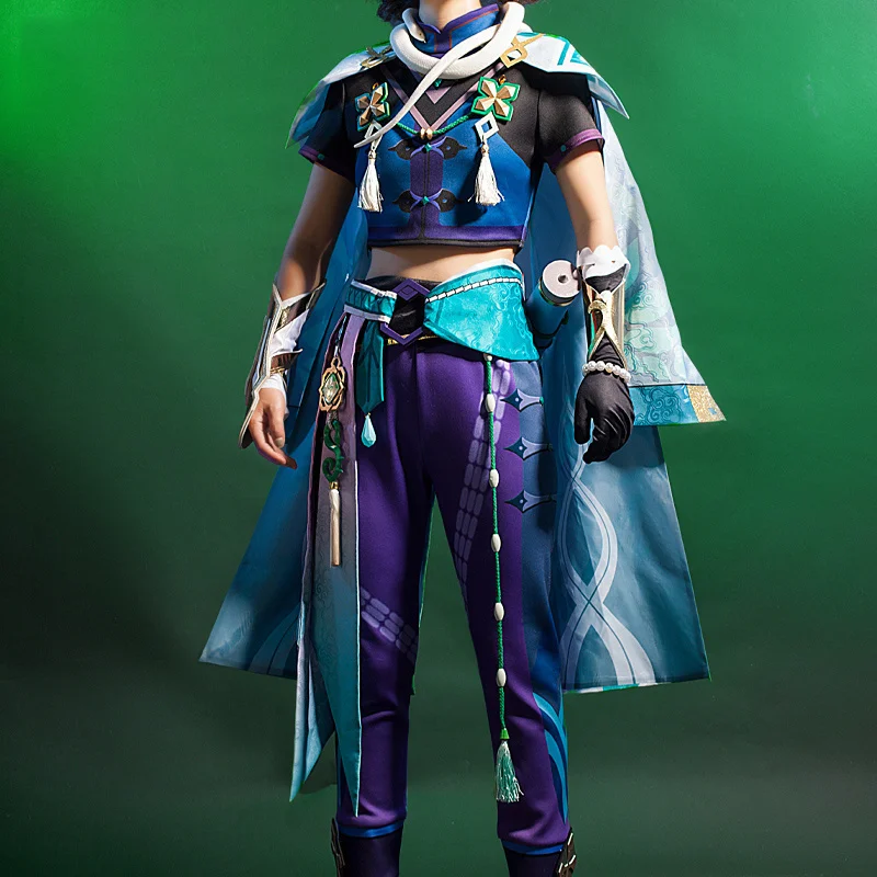 Genshin Impact Baishu Cosplay Costume Game Suit Fancy Anime Uniforms Top Pants Cloak Bai Shu Halloween Carnival Costumes
Genshin Impact Baishu Cosplay Costume Game Suit Fancy Anime Uniforms Top Pants Cloak Bai Shu Halloween Carnival Costumes