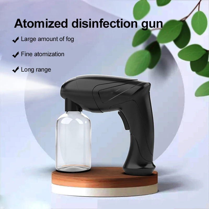 300ML Wireless Nano Blue Light Steam Spray Gun USB Charging Disinfection Sprayer Home Handheld Atomizer Sterilizer Machine
300ML Wireless Nano Blue Light Steam Spray Gun USB Charging Disinfection Sprayer Home Handheld Atomizer Sterilizer Machine