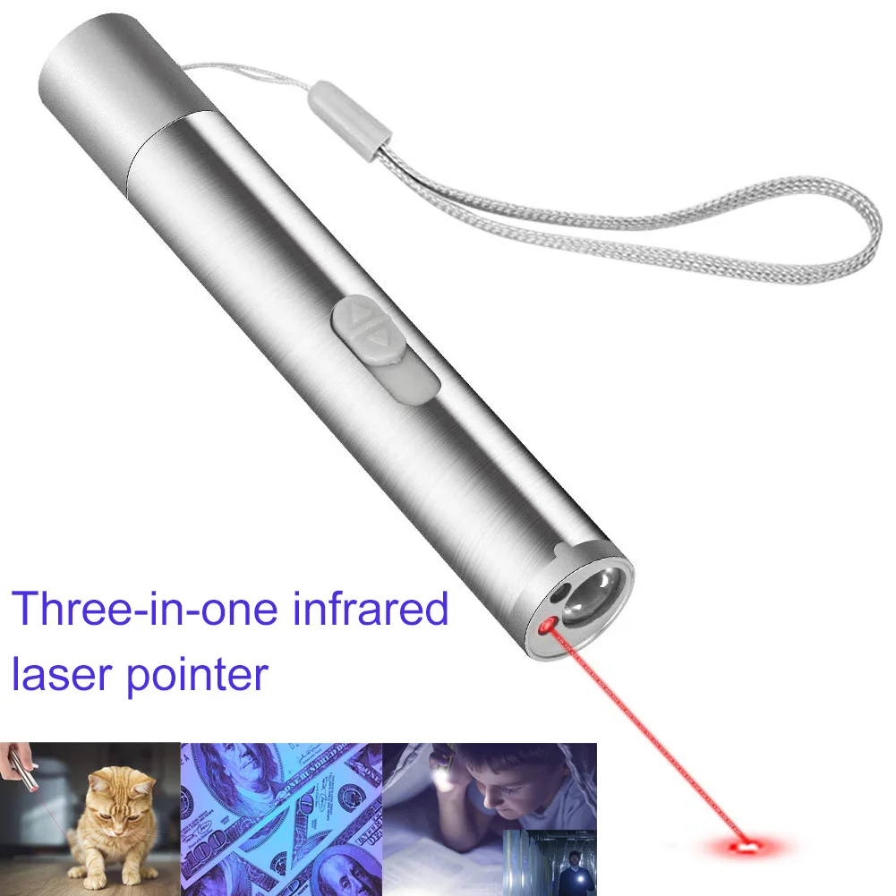 3 in 1 Rechargeable Pointer Toys USB Charging Cats Command Light Training Tools lpfk Cat Toys Supplies Pet Products Home Garden
3 in 1 Rechargeable Pointer Toys USB Charging Cats Command Light Training Tools lpfk Cat Toys Supplies Pet Products Home Garden