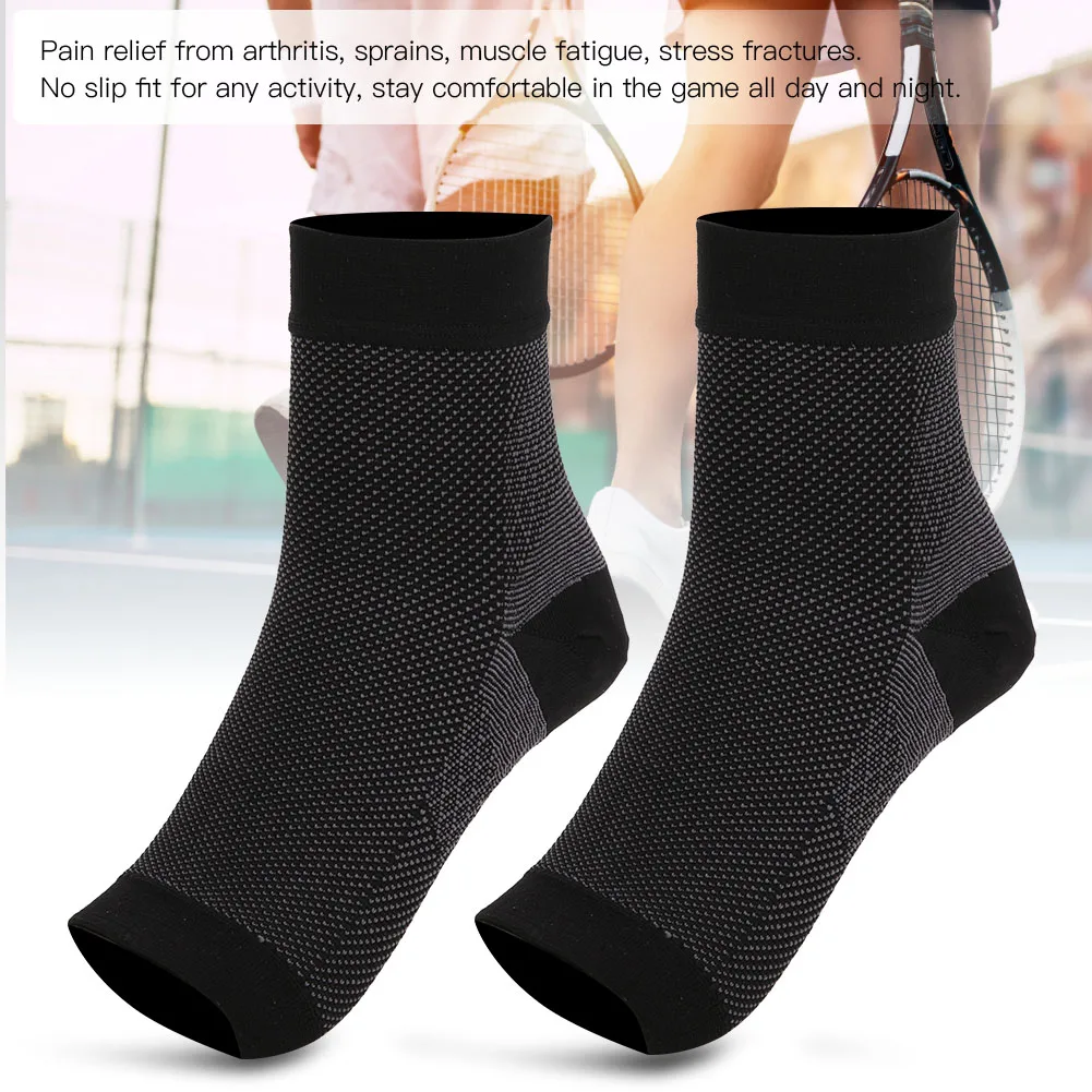 Elastic Ankle Guard Heel Support Outdoor Sports Joint Protection Compression Anti Plantar Fascia Spur Arch Socks Relieves Pain M
Elastic Ankle Guard Heel Support Outdoor Sports Joint Protection Compression Anti Plantar Fascia Spur Arch Socks Relieves Pain M
