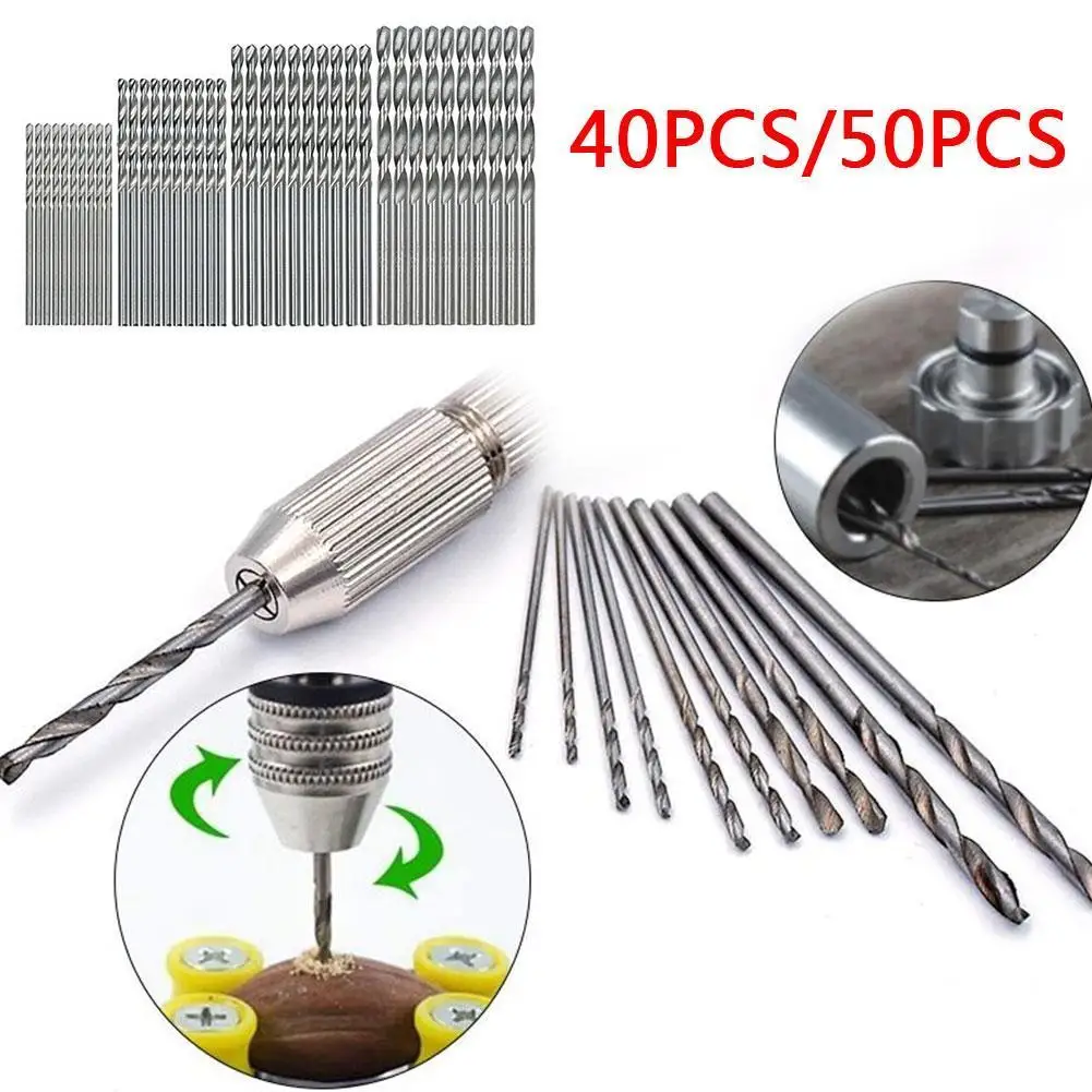 40/50 Pcs Mini Drill HSS Bit 1mm-3mm Straight Shank Drill Twist Set Bits Drill High Bit Steel Set Speed Tools HSS Twist PCB D1E1
40/50 Pcs Mini Drill HSS Bit 1mm-3mm Straight Shank Drill Twist Set Bits Drill High Bit Steel Set Speed Tools HSS Twist PCB D1E1