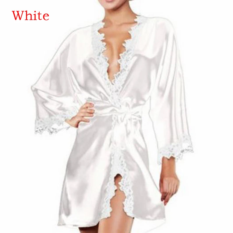 4 Colors Women Sexy V-neck Silk Satin Night Dress Lace Sleepwear Nightwear Long Sleeveless Nighties V-neck Nightgown Nightdress
4 Colors Women Sexy V-neck Silk Satin Night Dress Lace Sleepwear Nightwear Long Sleeveless Nighties V-neck Nightgown Nightdress