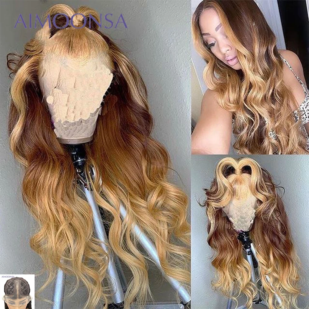 Transparent Lace Wigs Ombre Human Hair Wig Body Wave Wig Highlight Wig Pre Plucked Beached Knots Wigs T Part Lace Wig 150% Remy
Transparent Lace Wigs Ombre Human Hair Wig Body Wave Wig Highlight Wig Pre Plucked Beached Knots Wigs T Part Lace Wig 150% Remy