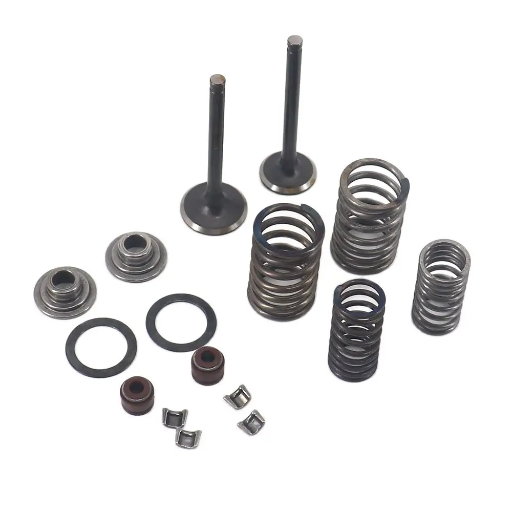 

70 Valve Rebuild Kit Intake Exhaust Valves Springs For Honda XL70 XR70 CRF70 ATC70 C70 CL70 CT70 SL70 70cc-90cc Cylinder Head