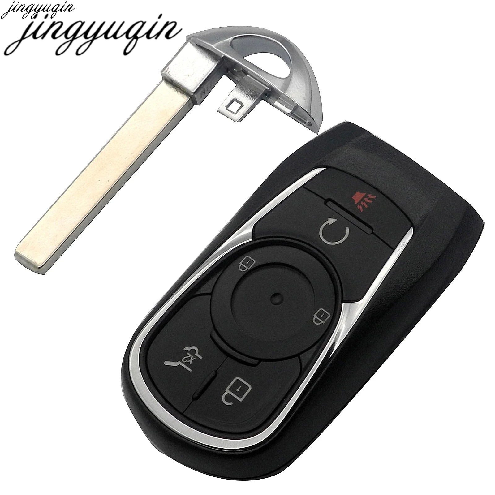 Jingyuqin Flip Key Shell 4 Buttons For Buick VERANO ENCORE LACROSSE REGAL ENVISION Key Fob Case
Jingyuqin Flip Key Shell 4 Buttons For Buick VERANO ENCORE LACROSSE REGAL ENVISION Key Fob Case
