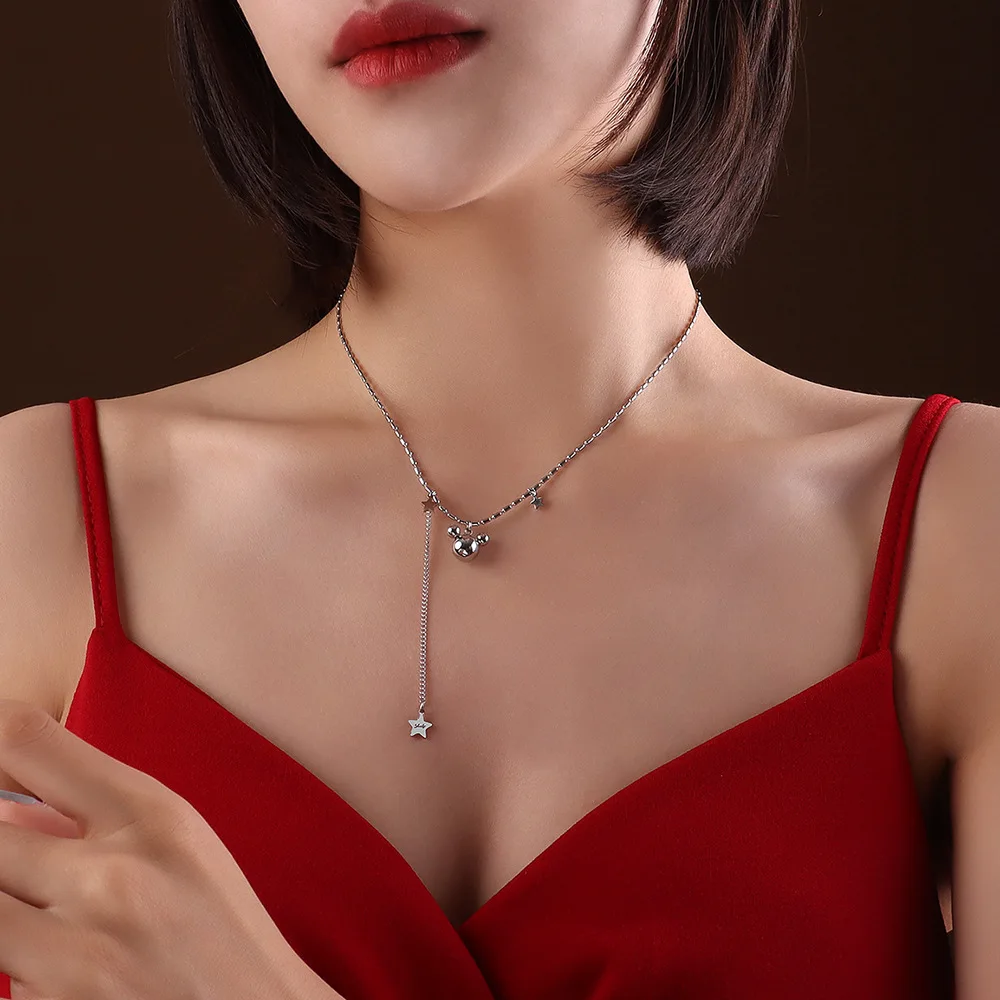 INS 316L Stainless Steel Plated Gold Cute Pendant Necklace Bracelet for Women Classic Fashion Jewelry Set for Women
INS 316L Stainless Steel Plated Gold Cute Pendant Necklace Bracelet for Women Classic Fashion Jewelry Set for Women
