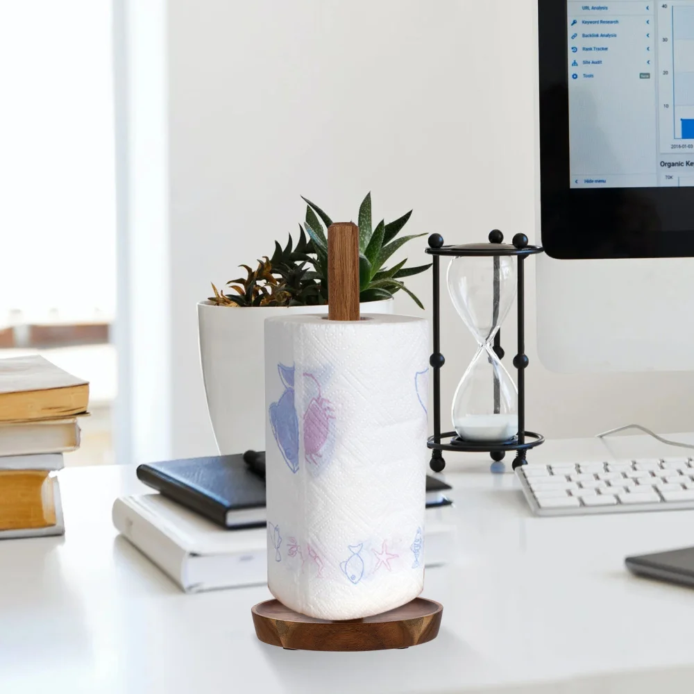1Pc Creative Wood Roll Paper Holder Practical Tissue Reserve
1Pc Creative Wood Roll Paper Holder Practical Tissue Reserve