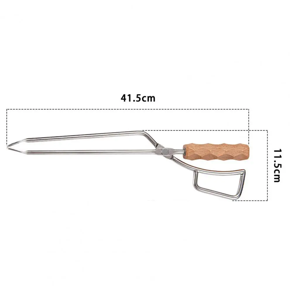 Charcoal Clip Portable Heat Resistant Wood BBQ Stainless Steel Duckbill Tongs for Outdoor Camping Picnic Accessories
Charcoal Clip Portable Heat Resistant Wood BBQ Stainless Steel Duckbill Tongs for Outdoor Camping Picnic Accessories