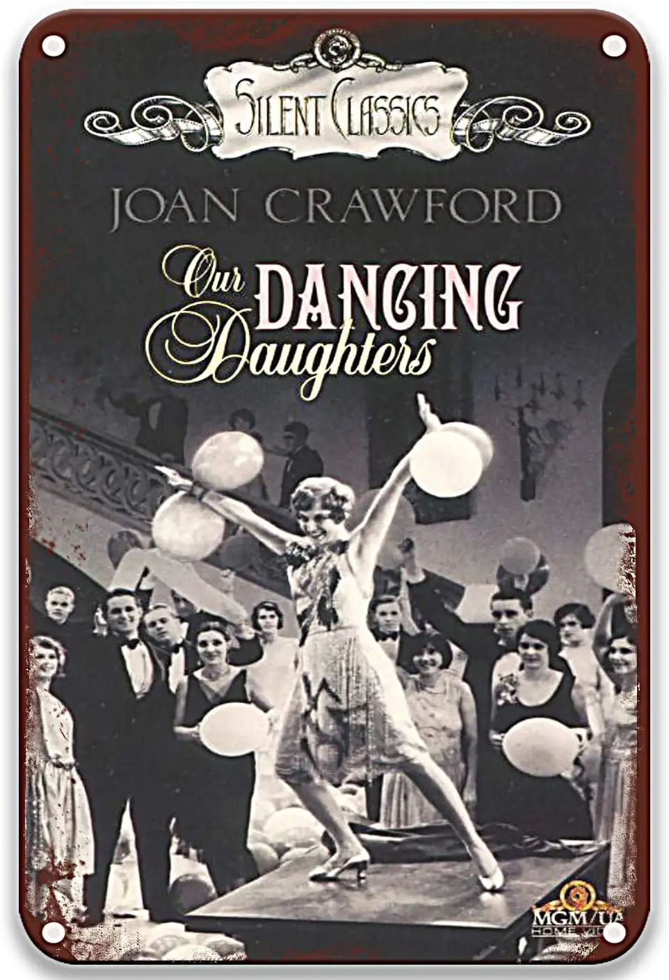 NNHG Our Dancing Daughters (1928) Metal Tin Sign Poster Wall Plaque,Vintage Metal Pub Club Cafe Bar Home Wall Art
NNHG Our Dancing Daughters (1928) Metal Tin Sign Poster Wall Plaque,Vintage Metal Pub Club Cafe Bar Home Wall Art