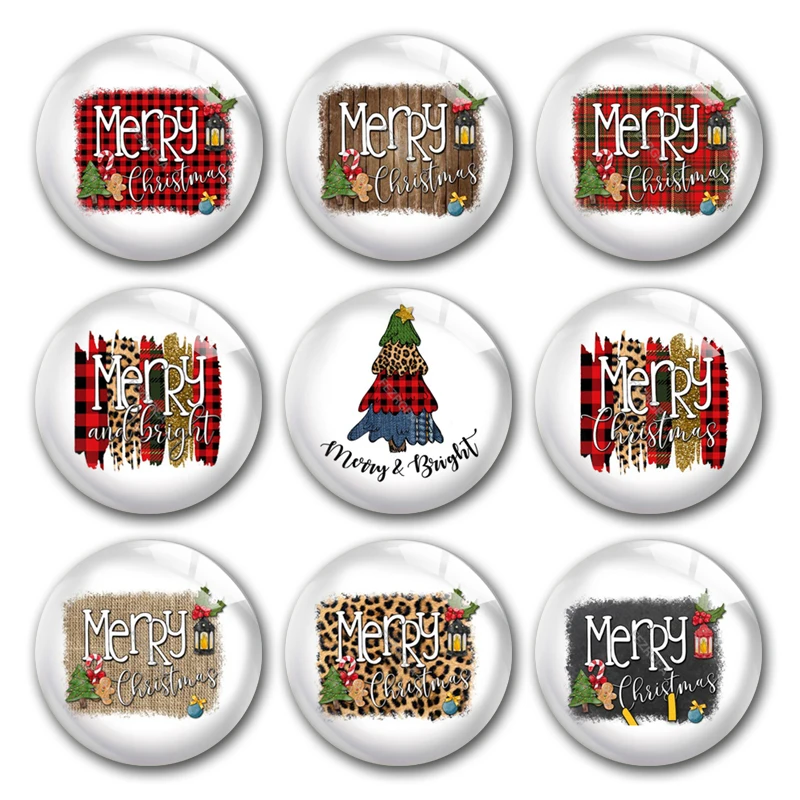 Handmade Merry Christmas Brush Stokes Plaid Round Photo Glass Cabochons Demo Flat Back DIY Jewlery Making Findings Accessory
Handmade Merry Christmas Brush Stokes Plaid Round Photo Glass Cabochons Demo Flat Back DIY Jewlery Making Findings Accessory