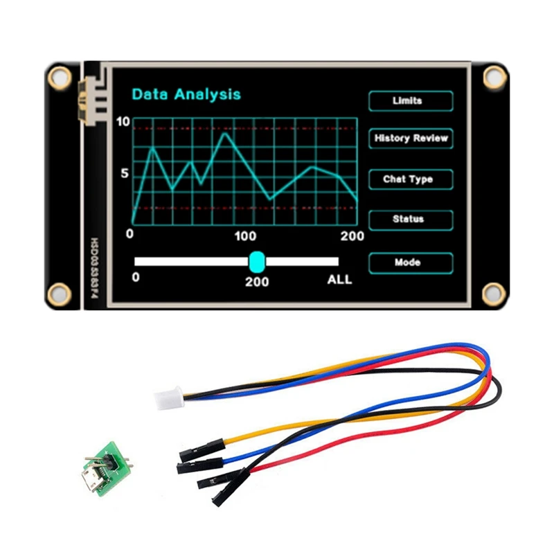 ЖК-экран для Nextion NX4832K035 HMI USRT TFT LCD 2,5-дюймовый Улучшенный модуль человеческого интерфейса
ЖК-экран для Nextion NX4832K035 HMI USRT TFT LCD 2,5-дюймовый Улучшенный модуль человеческого интерфейса