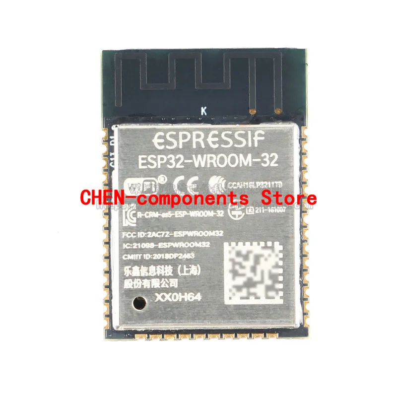 ESP32-WROOM-32 4MB 8 Мб двухъядерный Wi-Fi и Bluetooth модуль MCU IoT беспроводной модуль
ESP32-WROOM-32 4MB 8 Мб двухъядерный Wi-Fi и Bluetooth модуль MCU IoT беспроводной модуль