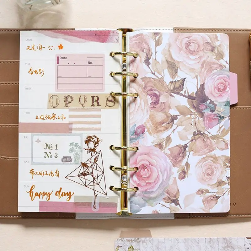 1Set Creative A5 A6 Loose Leaf Notebook Divider 6 Hole Index Separator Diary Paper Planner Binders Students Staionery Supplies
1Set Creative A5 A6 Loose Leaf Notebook Divider 6 Hole Index Separator Diary Paper Planner Binders Students Staionery Supplies