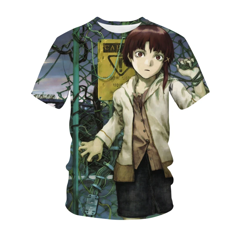 Serial Experiments Lain 3D Printed T-Shirt Anime Harajuku Streetwear Men Women Fashion O-Neck T Shirt Oversize Tees Tops Clothes
Serial Experiments Lain 3D Printed T-Shirt Anime Harajuku Streetwear Men Women Fashion O-Neck T Shirt Oversize Tees Tops Clothes