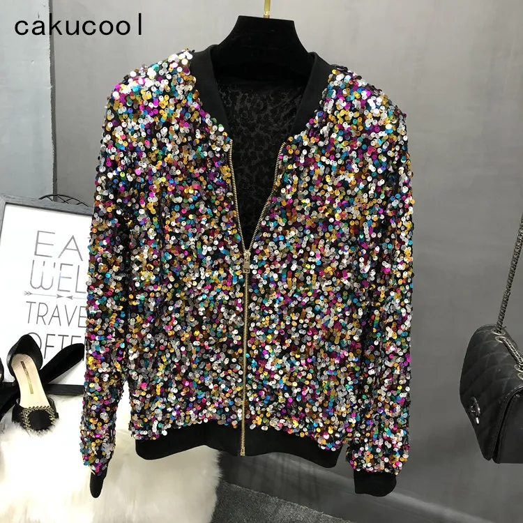 Cakucool яркая расшитая блестками куртка весна украсить бейсбольная куртка-бомбер с блестками вечерние куртка, куртка на молнии для ношения на ...
Cakucool яркая расшитая блестками куртка весна украсить бейсбольная куртка-бомбер с блестками вечерние куртка, куртка на молнии для ношения на ...