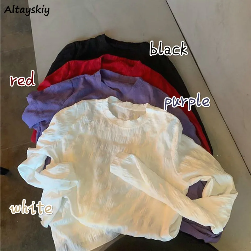 Футболка женская с длинным рукавом, простая Базовая приталенная модная универсальная в японском стиле, шикарный Мягкий Топ с круглым вырез...
Футболка женская с длинным рукавом, простая Базовая приталенная модная универсальная в японском стиле, шикарный Мягкий Топ с круглым вырез...