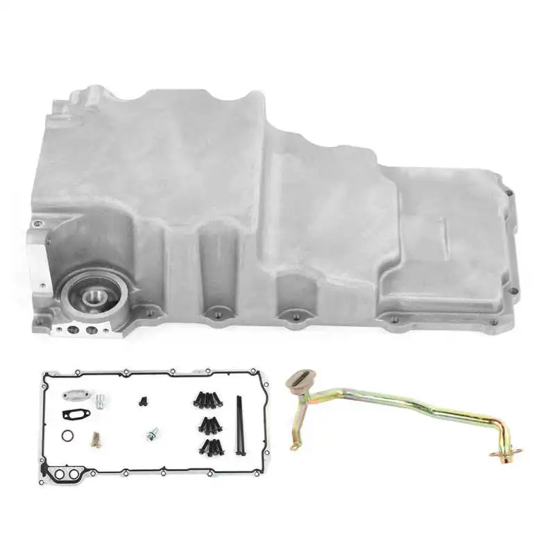 LS Engine Swap Oil Pan Kit 5.7 Quarts Capacity 3.62in Maximum Crankshaft Stroke 12558253 Fit for Camaro/Firebird
LS Engine Swap Oil Pan Kit 5.7 Quarts Capacity 3.62in Maximum Crankshaft Stroke 12558253 Fit for Camaro/Firebird