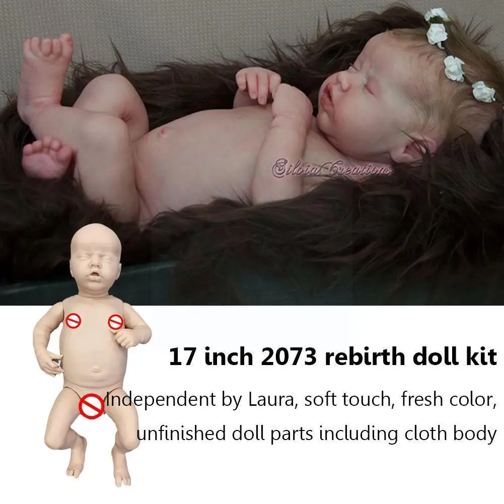 Кукла реборн NPK 17 дюймов, набор Indie от Laura, мягкие незавершенные детали, куклы Новорожденные в комплекте с телом, силиконовая ткань O2R2
Кукла реборн NPK 17 дюймов, набор Indie от Laura, мягкие незавершенные детали, куклы Новорожденные в комплекте с телом, силиконовая ткань O2R2