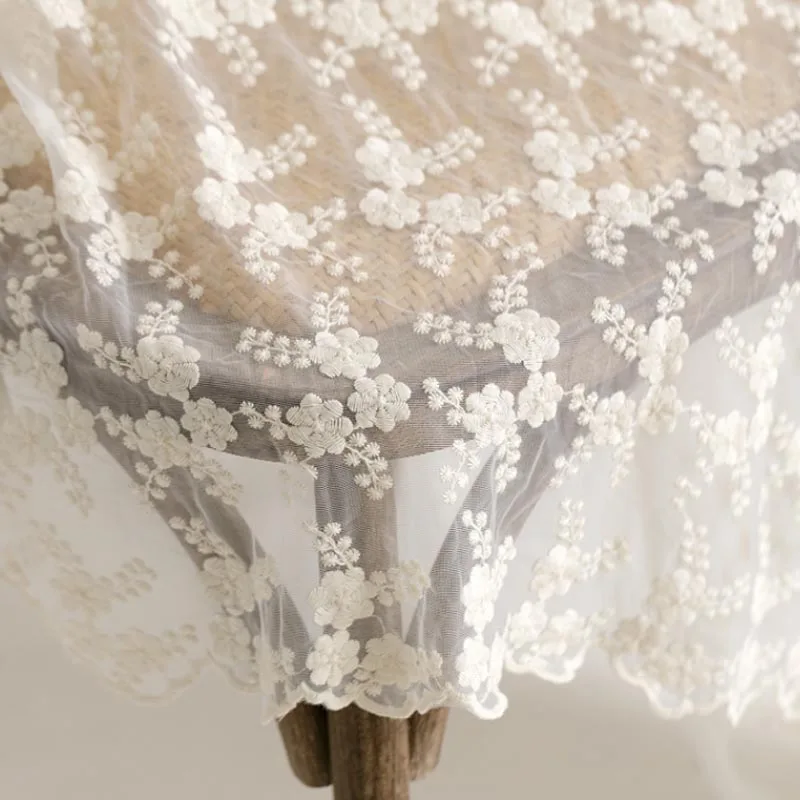 WHITE Plum Flowers Cotton Embroidery Lace Floral Mesh Soft Fabrics for Girl Wedding Summer Blouse Dress Tablecloth Craft Decor
WHITE Plum Flowers Cotton Embroidery Lace Floral Mesh Soft Fabrics for Girl Wedding Summer Blouse Dress Tablecloth Craft Decor