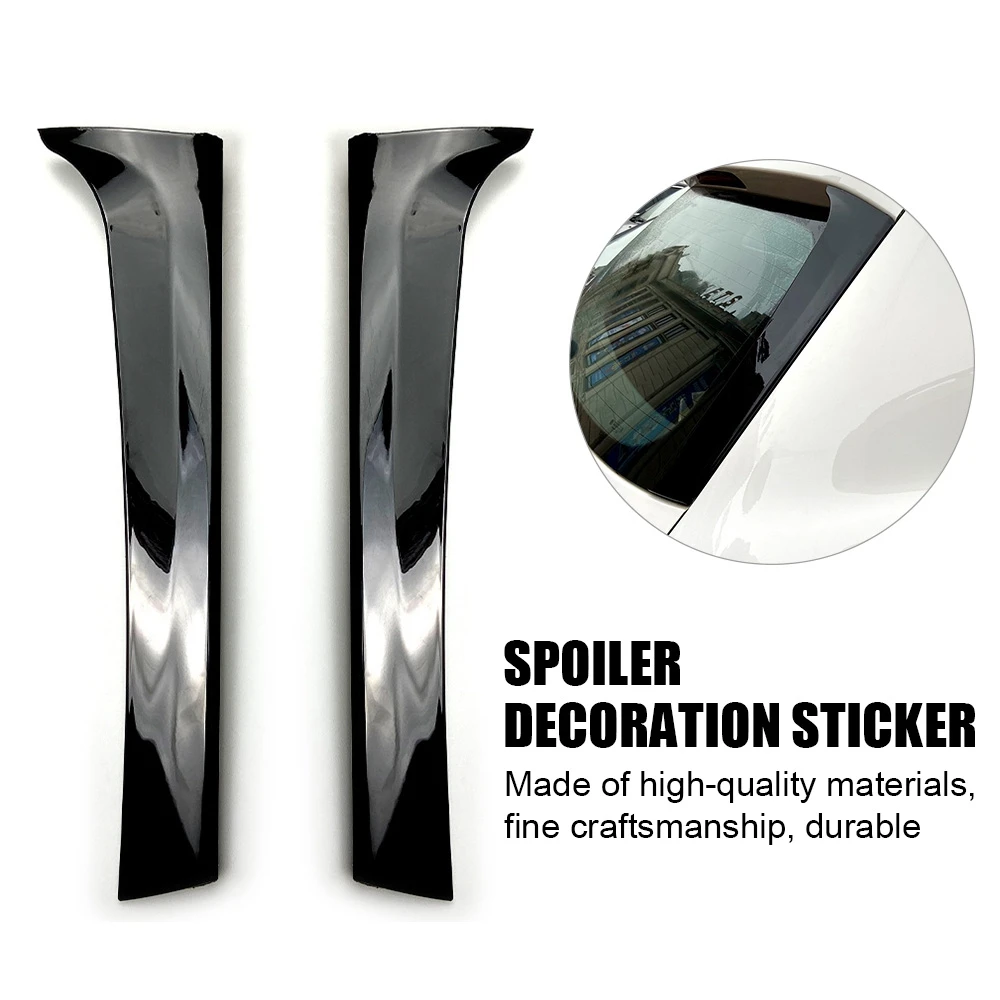 1 Pair Gloss Black Car Rear Window Side Spoiler Canard Splitter For VW Tiguan MK2 2017-2021/ MK1 2007-2016 Car Styling Moulding
1 Pair Gloss Black Car Rear Window Side Spoiler Canard Splitter For VW Tiguan MK2 2017-2021/ MK1 2007-2016 Car Styling Moulding