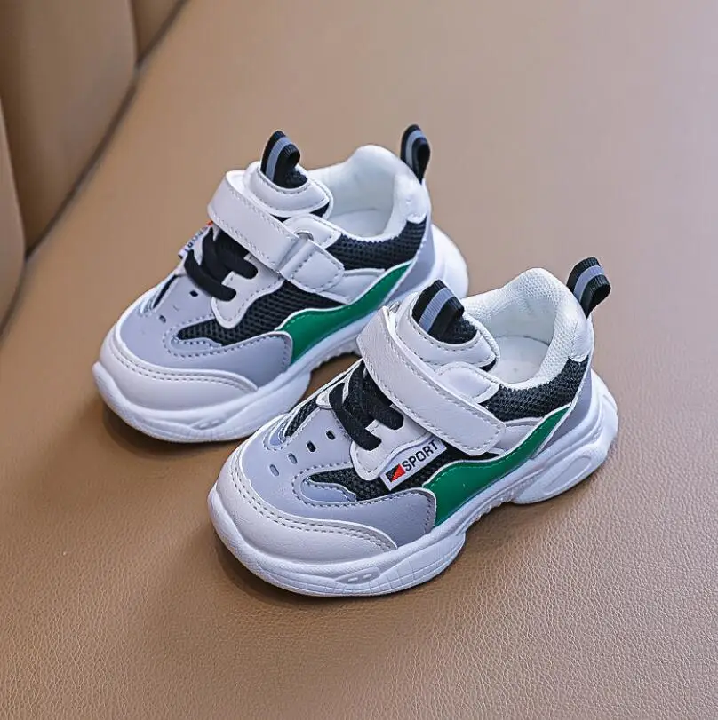 New Kids Shoes Mesh Color Matching Children's Tennis Breathable Sport Shoes Fashion Footwear Girls Boys Sneakers Running Shoes 
New Kids Shoes Mesh Color Matching Children's Tennis Breathable Sport Shoes Fashion Footwear Girls Boys Sneakers Running Shoes