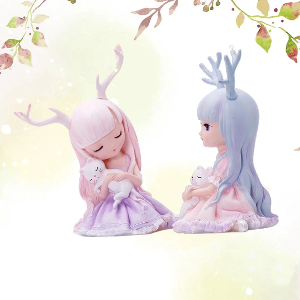 2pcs Resin Ornament Home Decoration Birthday Cake Ornament Resin Craftwork Decoration
2pcs Resin Ornament Home Decoration Birthday Cake Ornament Resin Craftwork Decoration