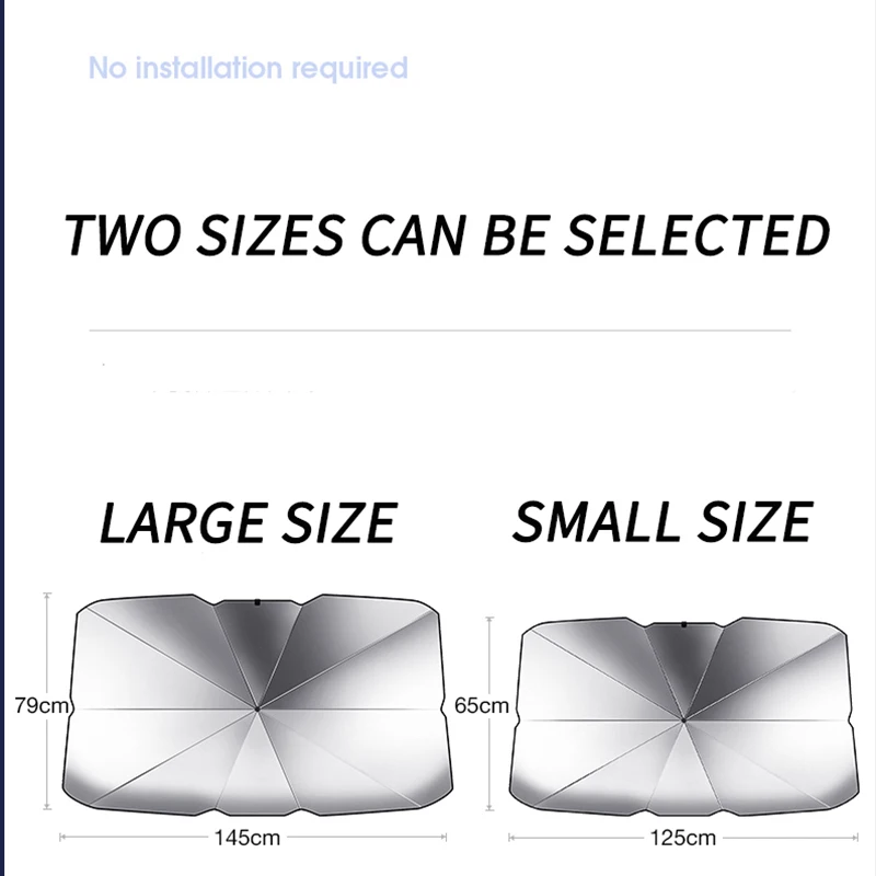 Sunshade Car Protector Parasol Auto Front Window Covers Windshield Sun Interior Accessories
Sunshade Car Protector Parasol Auto Front Window Covers Windshield Sun Interior Accessories