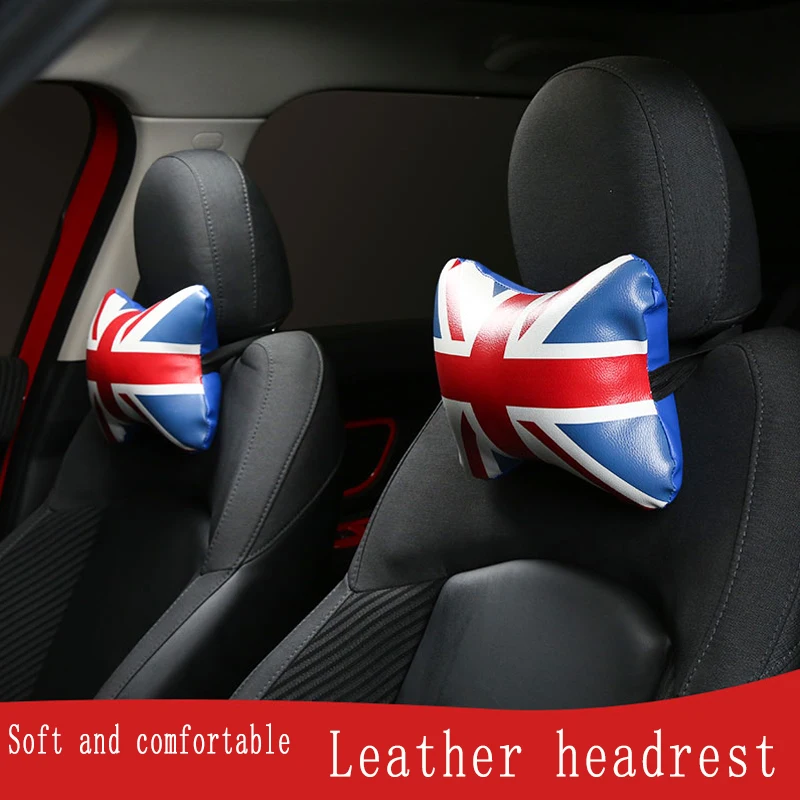 1PC Car Pillow Neck Headrest For MINI Cooper PU Leather Universal Head Rest Cushion Pad Auto Styling Accessories Cotton
1PC Car Pillow Neck Headrest For MINI Cooper PU Leather Universal Head Rest Cushion Pad Auto Styling Accessories Cotton