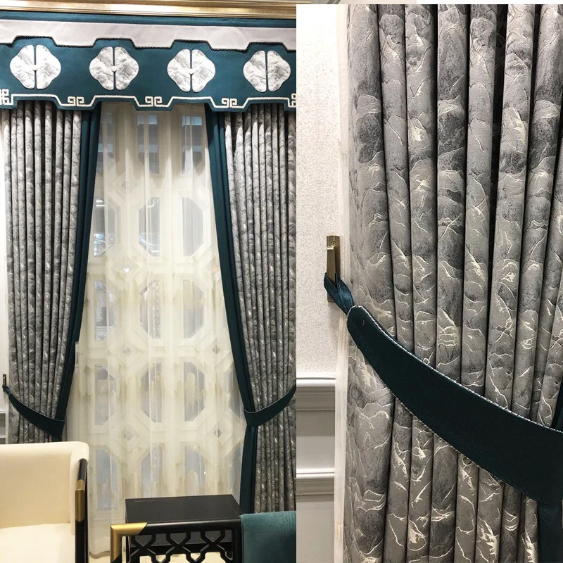 New High-precision Jacquard Chinese Landscape for Living Room and Bedroom Stylish Atmospheric Curtains
New High-precision Jacquard Chinese Landscape for Living Room and Bedroom Stylish Atmospheric Curtains