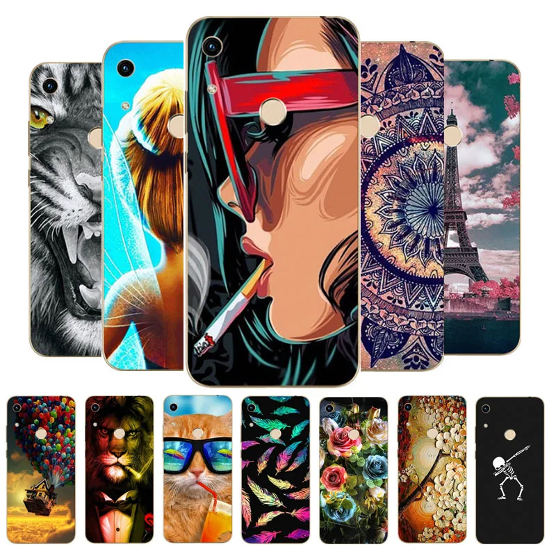 Чехол для Huawei Y6S 2020 чехол телефона силиконовая Мягкая задняя крышка из ТПУ с