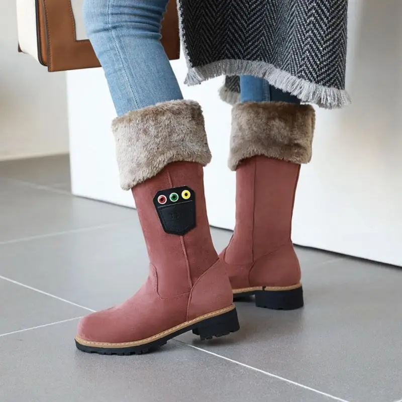 Fanyuan 2021 Ladies Daily New Hot Sale Snow Boots Round Toe Fashion Knee High Boots Warm Shoes Women Footwear Size 32-43
Fanyuan 2021 Ladies Daily New Hot Sale Snow Boots Round Toe Fashion Knee High Boots Warm Shoes Women Footwear Size 32-43