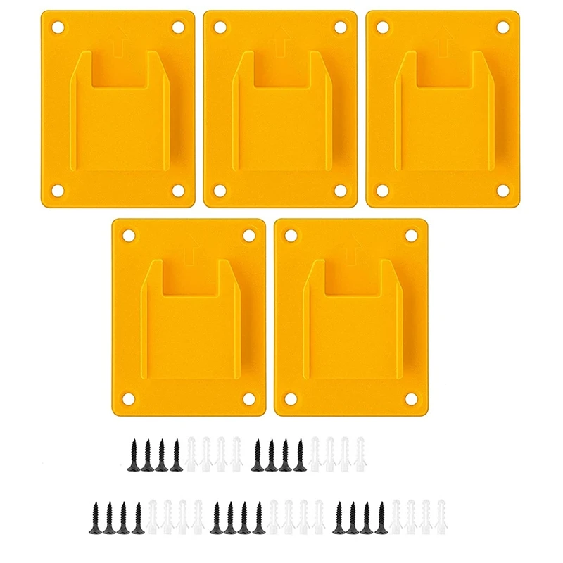 5 Pieces Tool Mount Compatible With Dewalt 20V, 12V Drill, Also Compatible With M18 Tool Holder
5 Pieces Tool Mount Compatible With Dewalt 20V, 12V Drill, Also Compatible With M18 Tool Holder