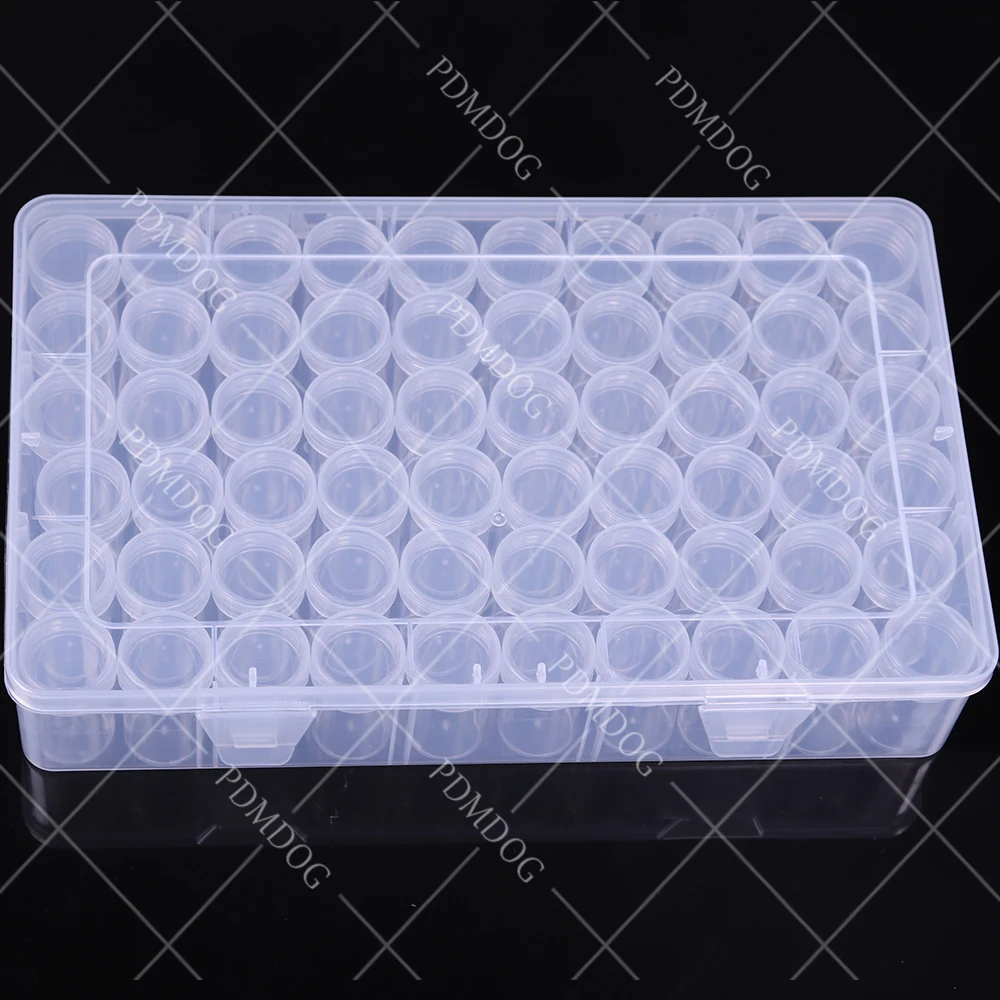 25/30/48/57/60 Bottles diamond painting storage box, portable bead storage box 60pcs container diamond painting accessories
25/30/48/57/60 Bottles diamond painting storage box, portable bead storage box 60pcs container diamond painting accessories