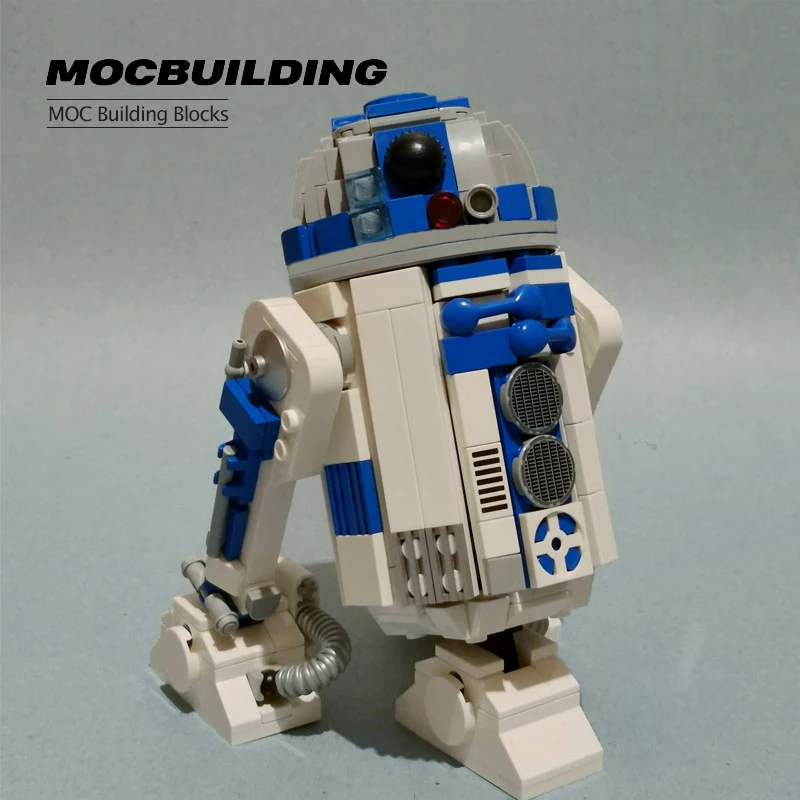 473PCS MOC Building Blocks Space Robot R2-D2 Model Bricks Kits Toys For Children Adult Gifts Space Wars Blocks
473PCS MOC Building Blocks Space Robot R2-D2 Model Bricks Kits Toys For Children Adult Gifts Space Wars Blocks