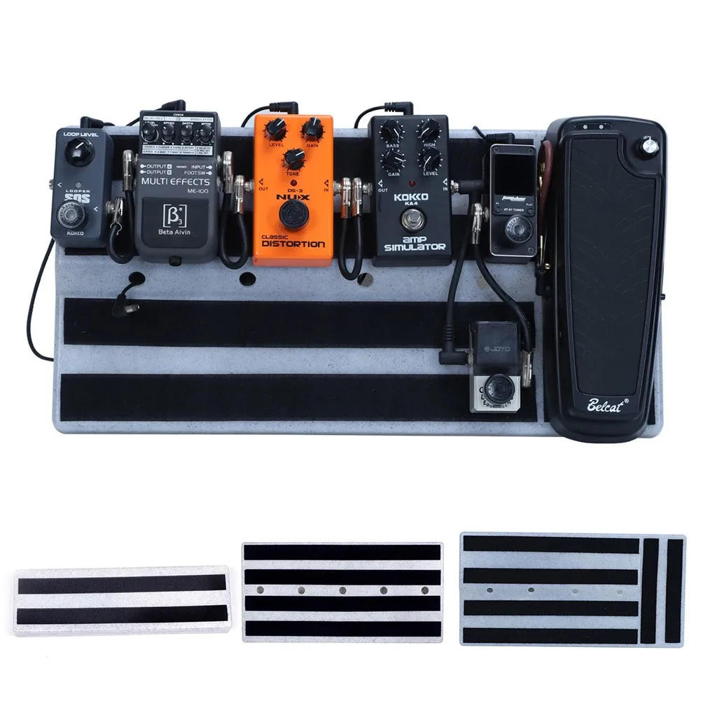 Guitar Effect Pedal Board PE And Bag With Sticking Tape Screwdriver Various Size Guitar Accessories Parts
Guitar Effect Pedal Board PE And Bag With Sticking Tape Screwdriver Various Size Guitar Accessories Parts