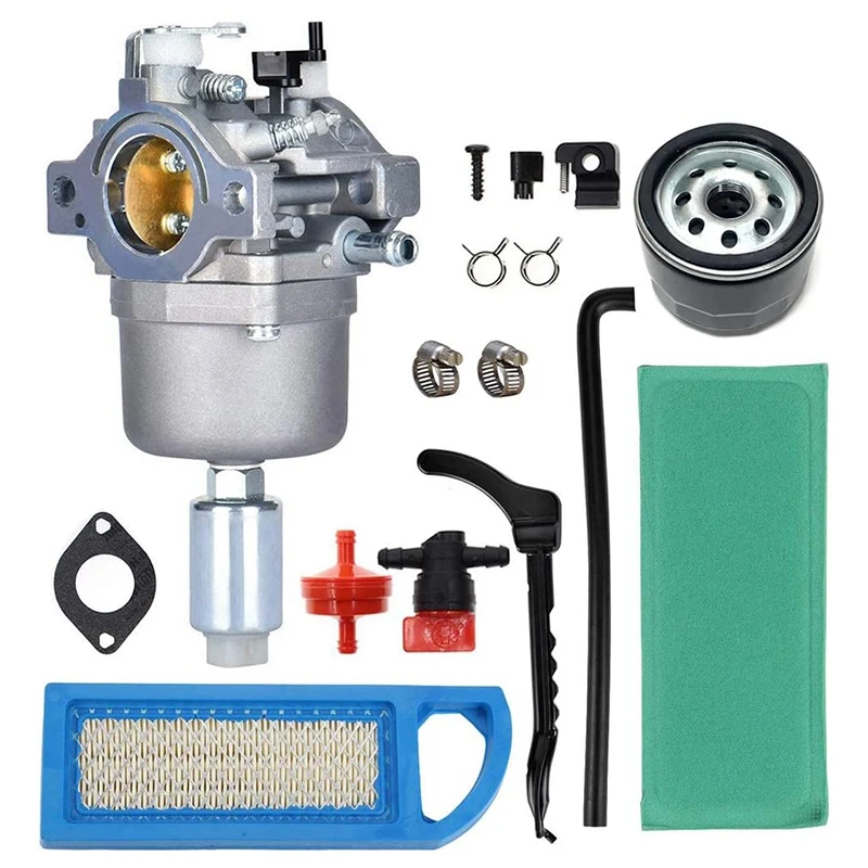 791858 Carburetor Air Filter Fuel Line Filter Kit For Briggs & Stratton 591731 593433 14-18Hp Craftsman Lawn Mower
791858 Carburetor Air Filter Fuel Line Filter Kit For Briggs & Stratton 591731 593433 14-18Hp Craftsman Lawn Mower