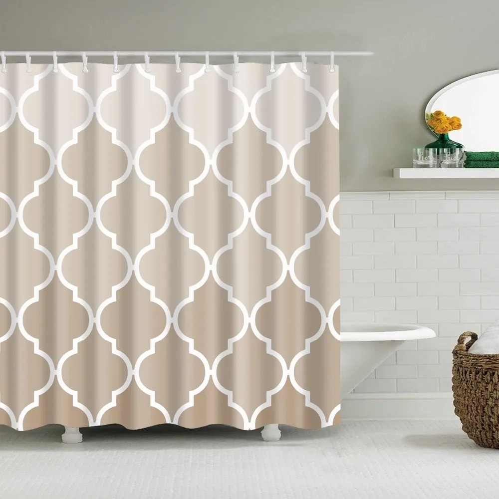 Nordic Style Geometric Stripe Wave Shower Curtain Frabic Waterproof Polyester Bathroom Curtain with Hooks Fashion Modern 180x180
Nordic Style Geometric Stripe Wave Shower Curtain Frabic Waterproof Polyester Bathroom Curtain with Hooks Fashion Modern 180x180