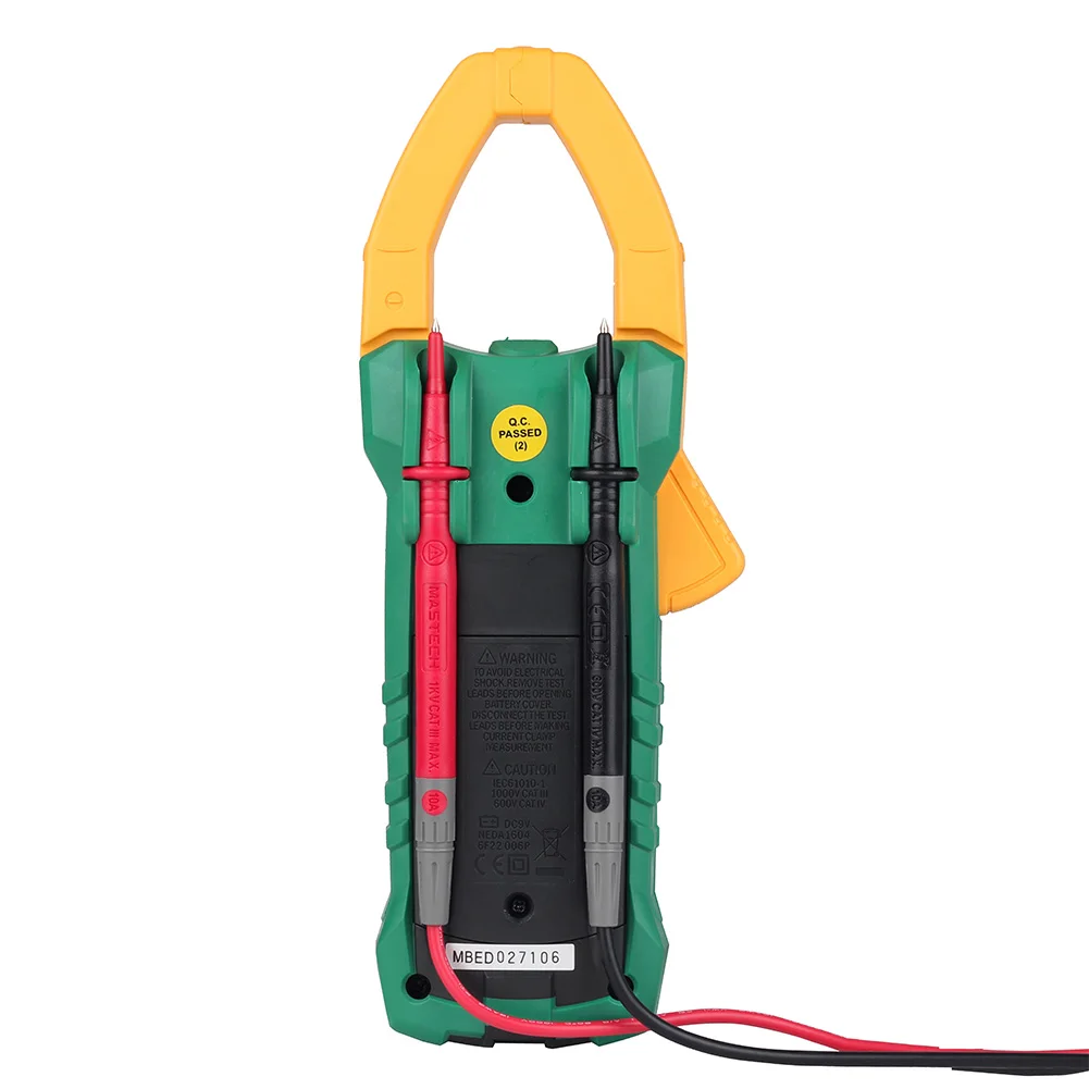 MS2115A DC AC Voltage Current Tester Multimeter Home Portable Electrical ABS Digital Clamp Meter True Rms 1000A Amper
MS2115A DC AC Voltage Current Tester Multimeter Home Portable Electrical ABS Digital Clamp Meter True Rms 1000A Amper