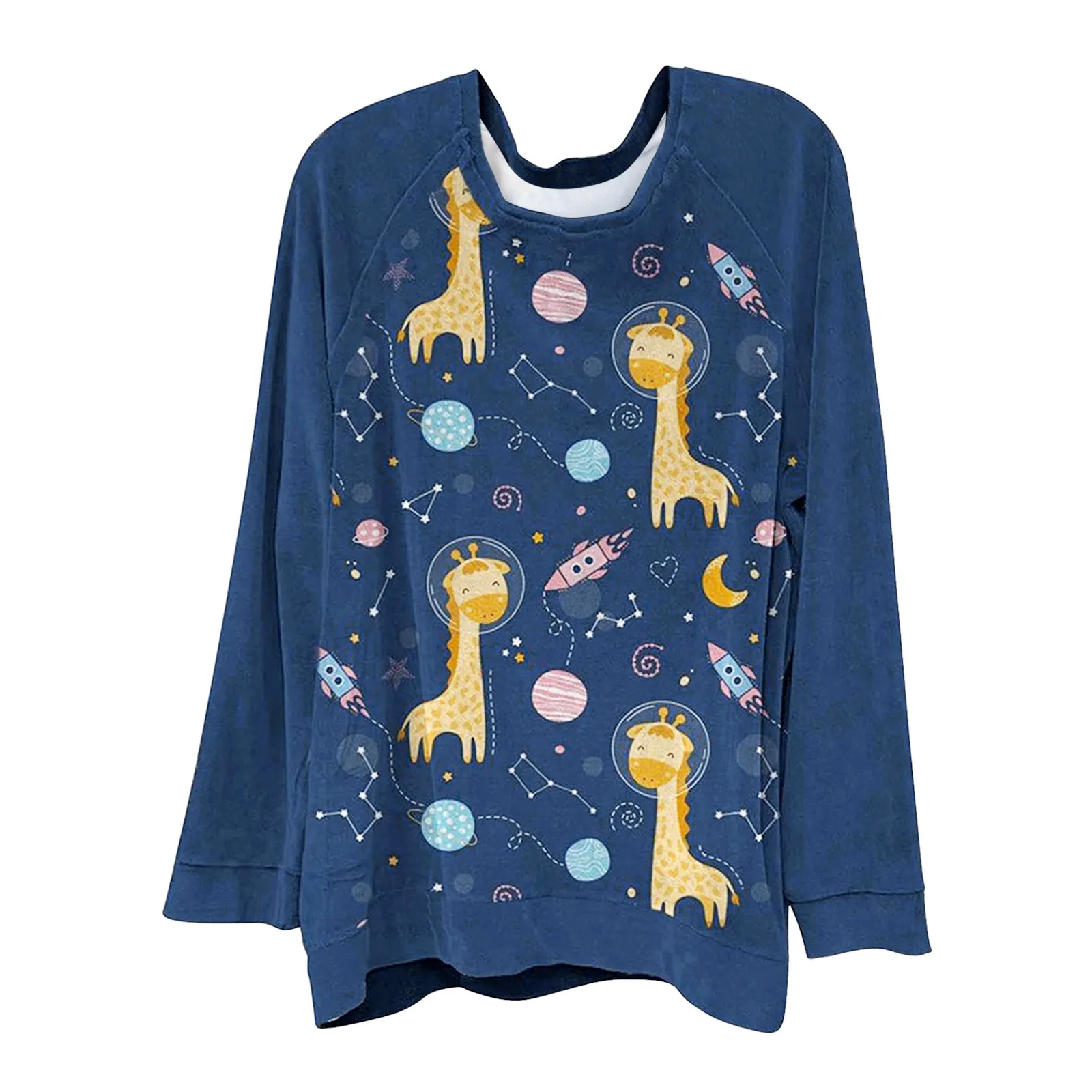 Oversized Hoodies Women Harajuku Giraffe Print Sweatshirts Round Neck Animal Pattern Long Sleeve Top Sudaderas Moletom Feminino
Oversized Hoodies Women Harajuku Giraffe Print Sweatshirts Round Neck Animal Pattern Long Sleeve Top Sudaderas Moletom Feminino